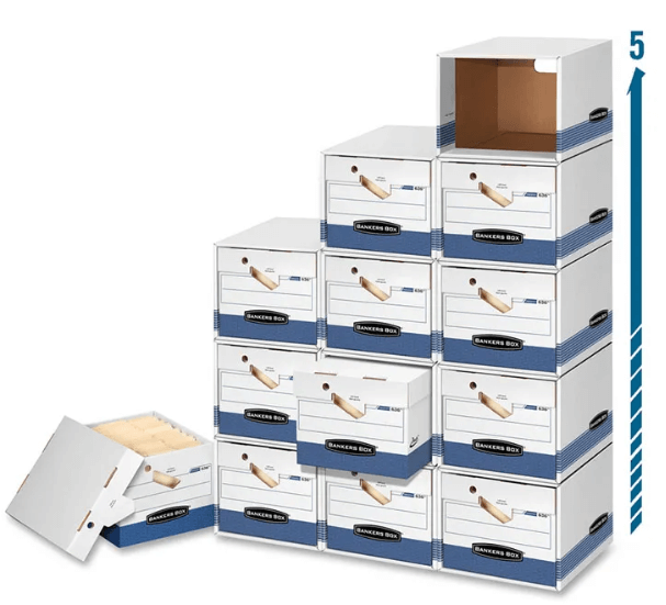 Archive Carton Storage Box